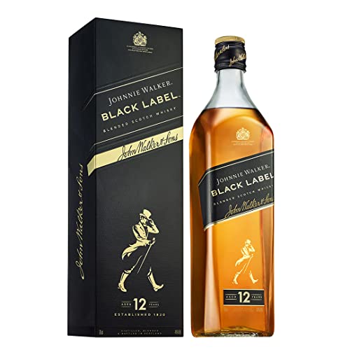 Johnnie Walker Black Label 12 Anni Blended Scotch Whisky, 700ml