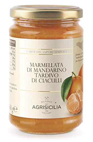 Agrisicilia Marmellata di Mandarino Tardivo di Ciaculli, 360 g