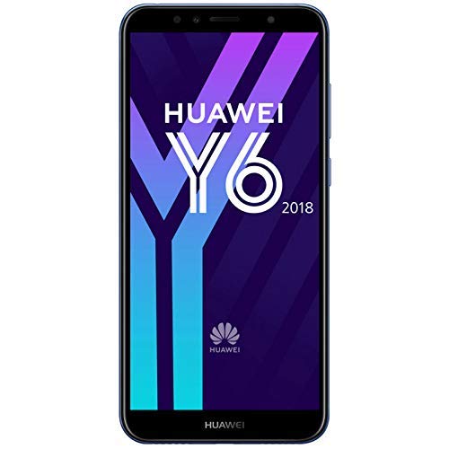 Huawei Y6 TIM (2018) (Smartphone 16 GB, Android 8.0 (OREO)) Blu