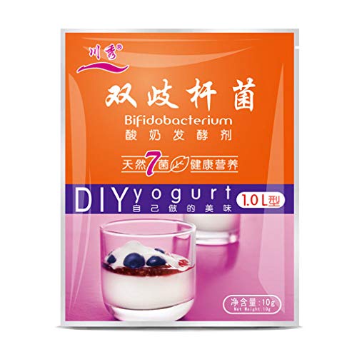 Confezione da 10 Bifidobacterium Yogurt Starter 7 Tipi FAI DA TE Yogurt Cultura Fare Dessert a Casa Yogurt Starter Culture Greco