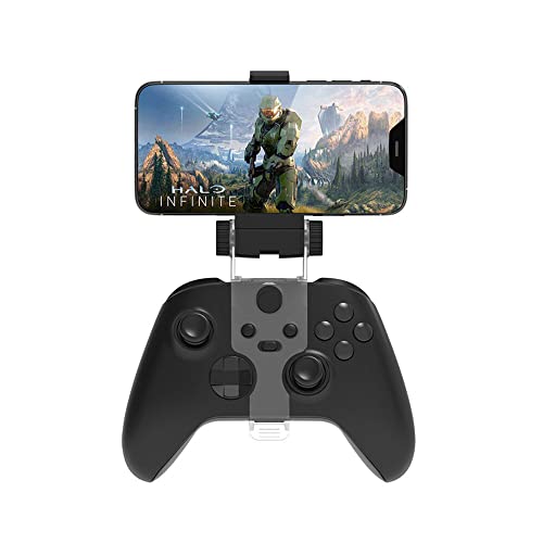DR1TECH GameGripX Smart Clip per Controller XBOX One X/S, Series X/S compatibile con Smartphone iPhone/Android - Supporto Cellulare per Joystick (Controller NON Incluso) [Amazon Exclusive]