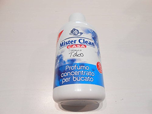 MISTER CLEAN CASA Profumo CONCENTRATO per BUCATO Essenza Talco 500 ML