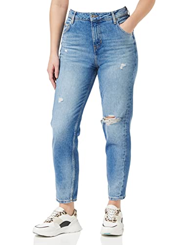 MUSTANG Moms Jeans, Blu Medio 575, 33W x 34L Donna