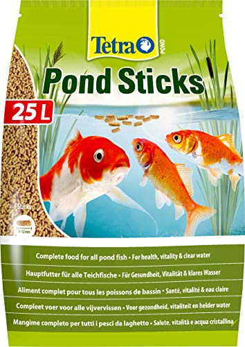 Lascure Delights Pond Sticks Mangime per Pesci, Multicolore, Unica, 25000 unità
