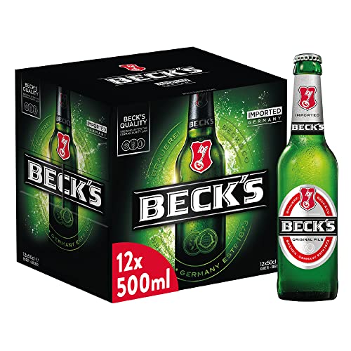 Beck's Pils, Birra Bottiglia - Pacco da 12x50cl