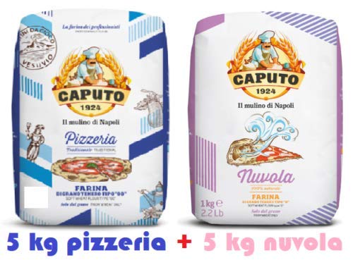 Caputo Farina Nuvola 5Kg + 5Kg Pizzeria