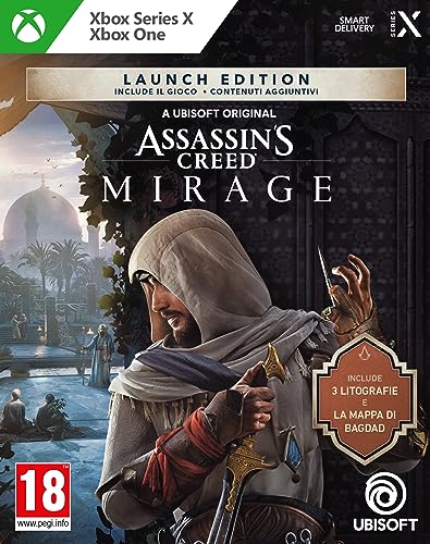 Ubisoft Assassin's Creed Mirage Launch Edition (Esclusivo a Amazon.it) (Xbox One/Series X)