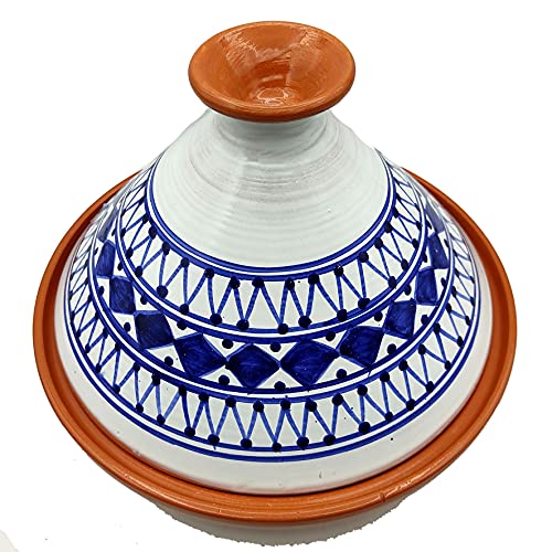 Tajine Pentola Terracotta Piatto Etnico Marocchino Tunisino XL 32cm 0907211207