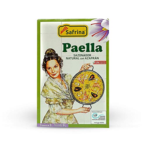 Insaporitore Naturale per Paella con Zafferano 9 gr.