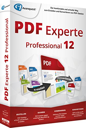 PDF Experte 12 Professional. Für Windows 7/8/10