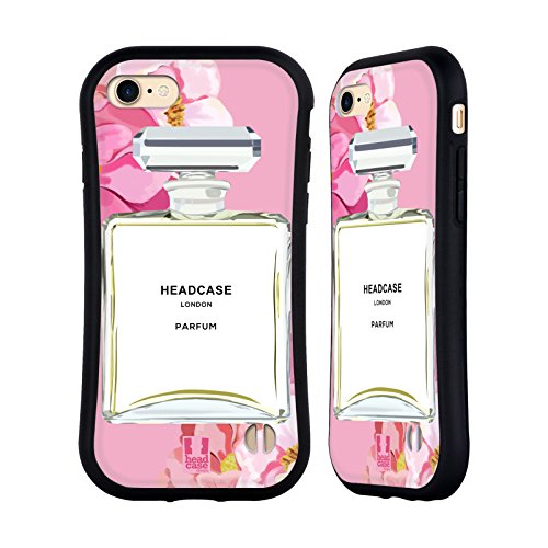 Head Case Designs Profumo Rosa E Floreale Custodia Cover Ibrida Compatibile con Apple iPhone 7/8 / SE 2020 & 2022