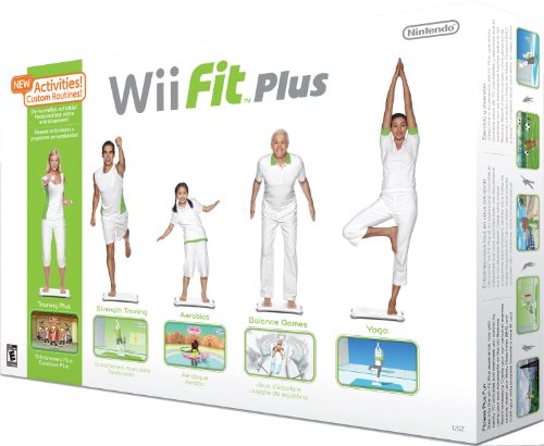 Nintendo Wii Fit Plus con Balance Board, Bianco