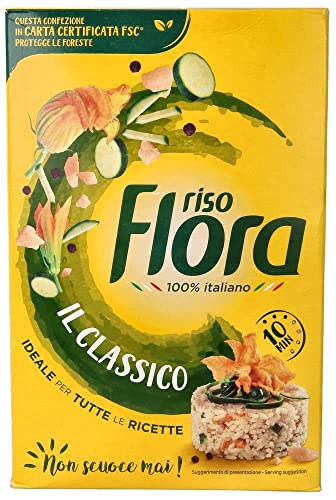 Flora Classico, Riso 100% Italiano, 1000g