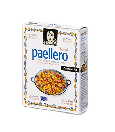 Paellero 20g Zafferano Spagnolo Qualità Spice 5 utilizza Paella Originale Carmencita