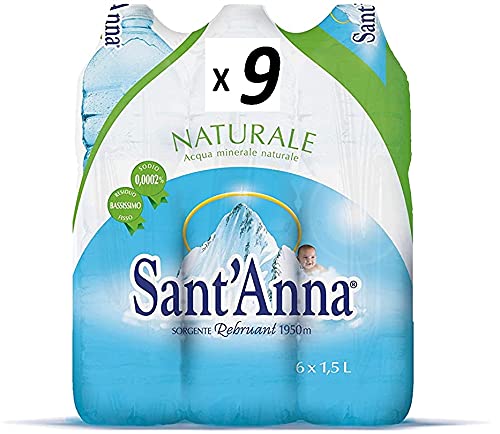 Sant'Anna - Acqua Minerale Naturale 1.5L (Promozione Sales & Service) Pack F