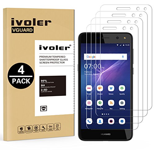 iVoler [4 Pack] Pellicola Vetro Temperato per Huawei Nova Young, Pellicola Protettiva, Protezione per Schermo