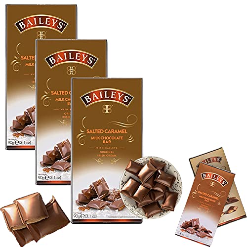 Selezione regalo di Baileys Salted Caramel Milk Chocolate Bar - 90g