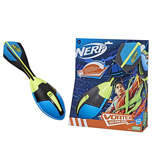 Hasbro Nerf Vortex, palla Ultra Grip, progettata per prese facili, con fischio, coda ottimizzata per la velocità
