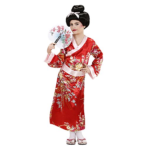 WIDMANN MILANO PARTY FASHION Video Delta - Costume da Giapponesina/Geisha, Taglia 8/10 Anni