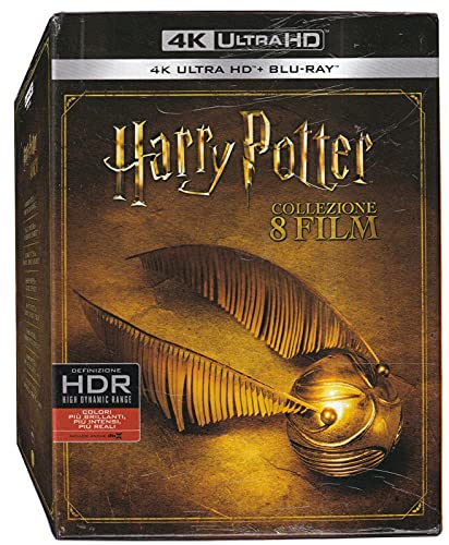 Harry Potter 1-8 Collezione Completa (Box 16 Blu-Ray 4K Ultra-HD)