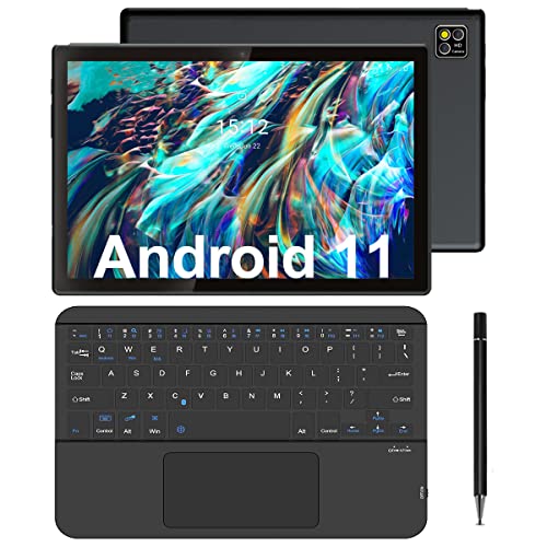 Tablet Android 11 ZONMAI X-G4 Tablet 10.1 pollici 6GB RAM+128GB ROM (TF 512GB), Dual SIM 4G LTE+5G WiFi MT6762 Octa-Core 2.0GHz, Tablet con Tastiera Bluetooth, 7000mAh, GPS, Bluetooth, Type-C
