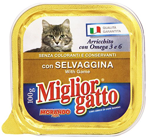 Miglior Gatto - Alimento Completo Per Gatti, Con Selvaggina - 100 G